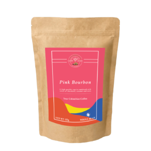 pink bourbon whole bean 125g